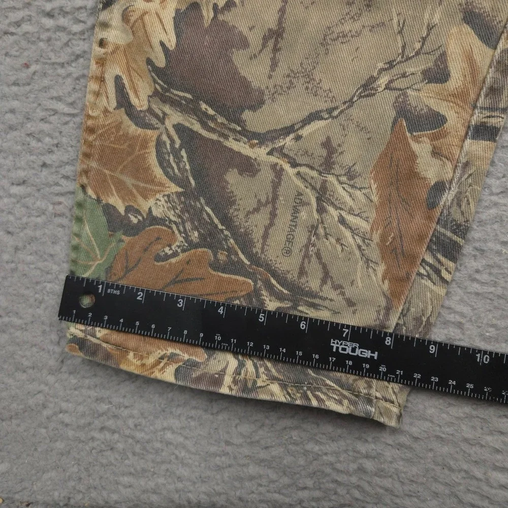 Wrangler Rugged Wear Vintage Camo Jeans Mens 40x32 USA Hunting Pants 35006CF